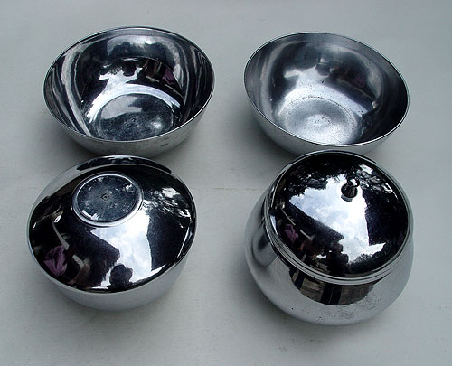 Stainless-Plated Brass Vessels